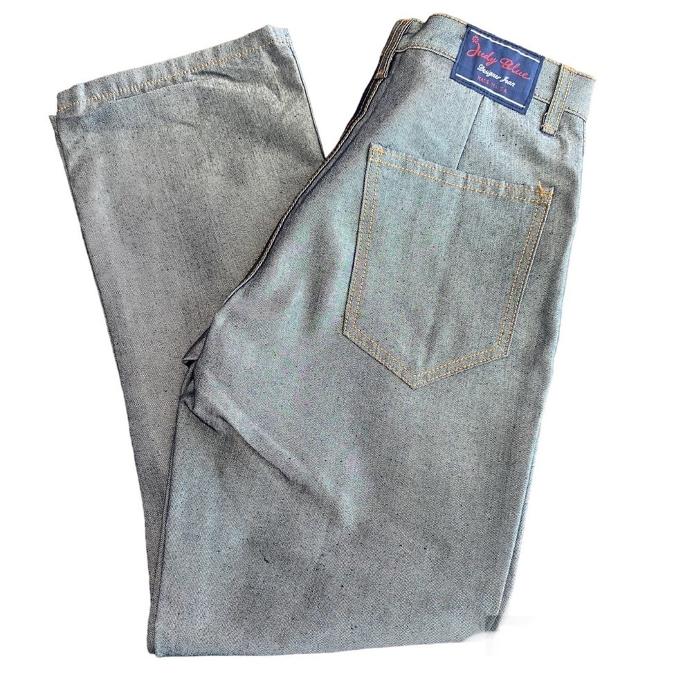 Judy Blue Designer Jean Shiny Metallic Size 9 (L)